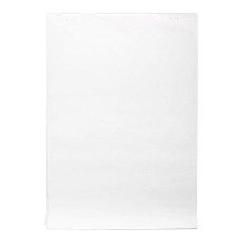 Блок для флипчарта 50л 67,5*98см клетка, 80гр, белизна 92% 1807820 Attache