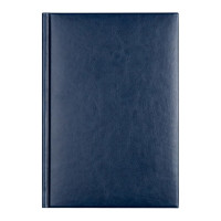 Ежедневник А5 н/дат Lamark "Sigma" 352стр., тв. обл., иск.кожа, синий 01400-BL