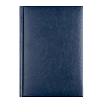 Ежедневник А5 н/дат Lamark "Sigma" 352стр., тв. обл., иск.кожа, синий 01400-BL