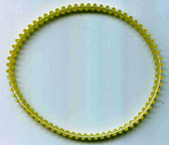 Ремень приводной для Yunger M168, длиной 26 см для модели с двумя ремнями (малый) до 2017г