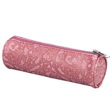 Пенал овальный "Узор", ассорти РАСПРОДАЖА