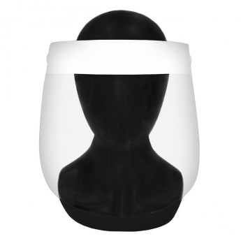 Экран-маска защитная для лица (немедицинская) White Logo, 10 шт.