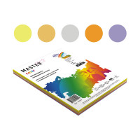 Бумага А4 80г/250л (5цв по 50л) MIX Trend( ZG34, LA12, AG10, GO22, GR21) RB03 Maestro/Master Color