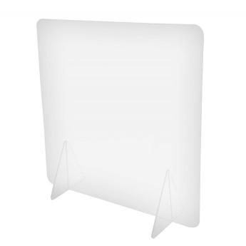 Экран защитный Office Kit настольный 61х61см, без окна, акрил