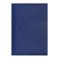 Ежедневник А5 н/дат. Lamark "Velvet" 352стр., тв. обл., иск.кожа, синий 01170-BL