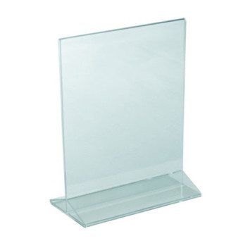 Подставка Двухсторонняя для листа А4 верт. с бок поверхностью  N180 акрил РАСПРОДАЖА