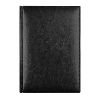 Ежедневник А5 2024 Lamark "Birmingham" тв. обл., иск.кожа, черный 23244-BK