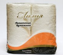 Полотенце бумажное Мягкий знак 2 сл 2 рул Deluxe