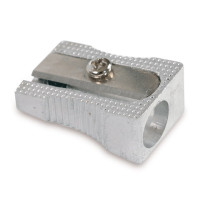 Точилка Erich Krause "Ferro Color" 1 отв., металлическая, ассорти ЕК12426/ЕК38014