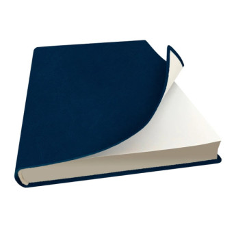 Ежедневник А5 2024 Lamark "Sigma Flex" гибк. обл., иск.кожа, синий 24120-BL