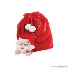 SS-76/1 Мешок для подарков Mister Christmas ( h=22)