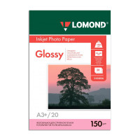 Бумага А3+ Lomond д/стр.пр. 150г/м2, глянцевая, односторонняя 0102026 (20л)