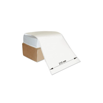 Бумага с нетр. перф. 375х305 (12")х2000 (1600), 70г/м2, белизна 96% (СТРЛ) РАСПРОДАЖА