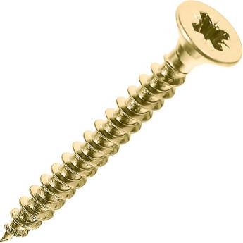 Саморез желтый 4,0*50