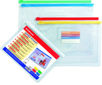 Папка на молнии "ZIP" Erich Krause А5 ассорти ЕК2937