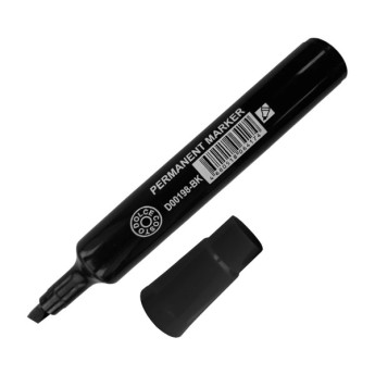 Маркер перм 5мм, пулевид., черный, пластик. корп. D00198-BK Dolce Costo