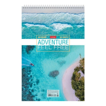 Блокнот 60л А4 Hatber "С высоты птичьего полета" мягк.обл., тв.подл 60Б4В1сп_23747