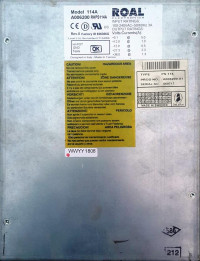 Блок питания Bafin Roal 114a A006200