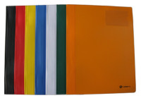 Папка-скоросшиватель ПВХ Lamark А4, с карманом под визитки, внутр. карман 52 РАСПРОДАЖА