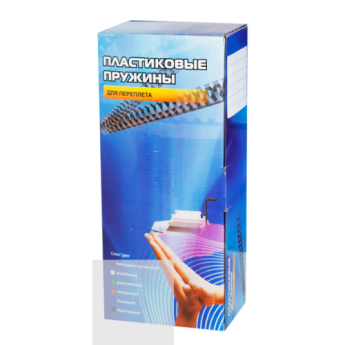 Пластиковые пружины 4,5 мм белые 100 шт.