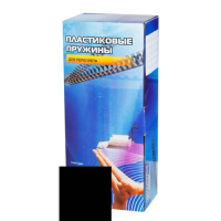 Пластиковые пружины 4,5 мм черные 100 шт.