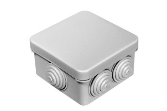 Коробка распределительная 80х80х55 / IP55/ 7 гермовводов