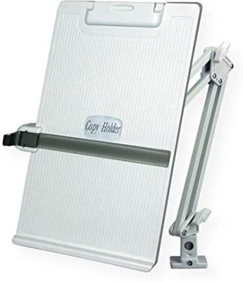 Держатель для бумаг (копихолдер) А4, на кронштейне, серый Aidata CH012А РАСПРОДАЖА