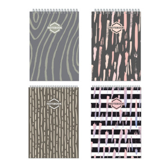 Блокнот 40л А5 Полином "Стильный Офис" ассорти 2935/1021606