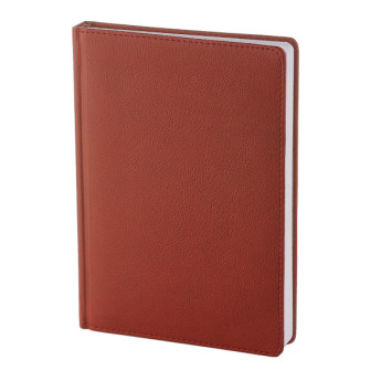 Ежедневник А5 2024 Альт "Leader" боордовый, тв. обл., иск. кожа 3-126/07