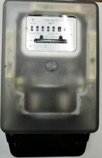 Счетчик электроэнергии ип са4-И678 б/у