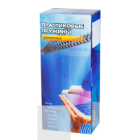 Пластиковые пружины 25 мм прозрачные 50 шт.