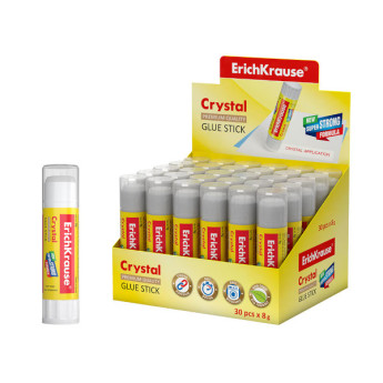 Клей-карандаш Erich Krause crystal  8г EK10999