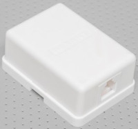 Розетка телефонная 6P-4C 1- местная