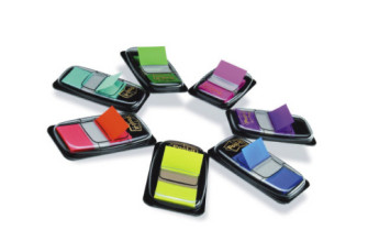 Набор самокл. закладок Post-it® 25*43мм полимерная пленка (желтые 50л) 680-5