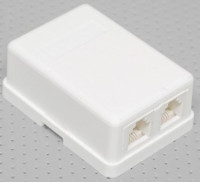 Телефонная розетка 2x6Р-4С