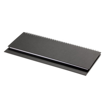 Планинг 2024г Альт "Бумвинил" гребень, иск. кожа, черный 3-061/04