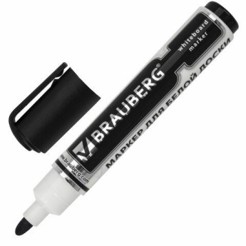 Маркер для доски Brauberg "Neo" 150487/черный/круглый/ 5мм