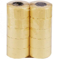 Этикет-лента 26х12 белая волна 1000шт/рул 10рул/уп РАСПРОДАЖА