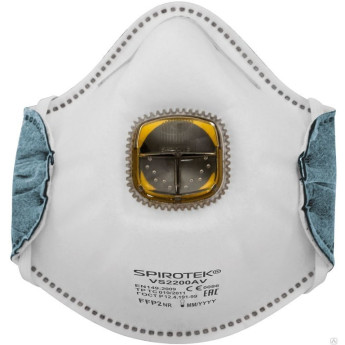 Полумаска фильтрующая SPIROTEK VS 2200AV