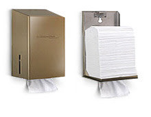 Диспенсер нержав. стали  туалетной бумаги в пачках Folded Toilet Tissues Dispenser 8943 РАСПРОДАЖА