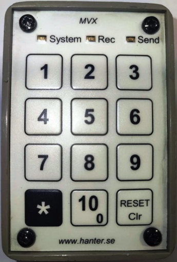 Панель для станции 10 адресов