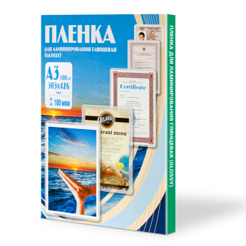 Пленка 303х426 (100 мик) 100 шт.