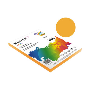 Бумага А4 80г/50л оранжевый неон NEON Orange NEOOR Maestro/Master Color