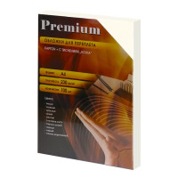 Обложки А4 "кожа" слоновая кость 100 шт.