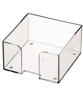 Бокс пластиковый для бумажного блока 9*9*5 45816 РАСПРОДАЖА