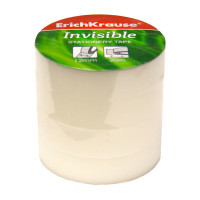 Клейкая лента Erich Krause INVISIBLE 12мм*20м прозрачная матовая EK40196 (1шт)