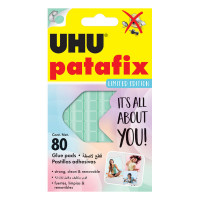 Держатель UHU Patafic легкоудаляемый, мятные  80шт 34450