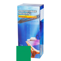 Пластиковые пружины 16 мм зеленые 100 шт.