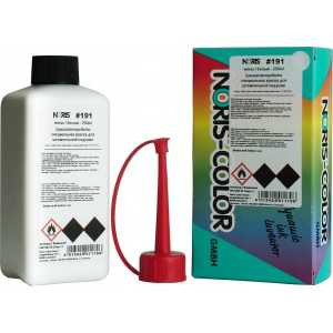 Штемпельная краска быстросохнущая NORIS 191, 250мл, белая РАСПРОДАЖА