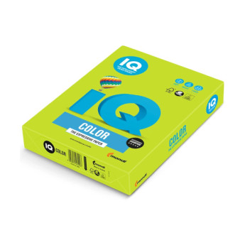 Бумага IQ Color А4 160г/250л LG46 (зеленая липа)